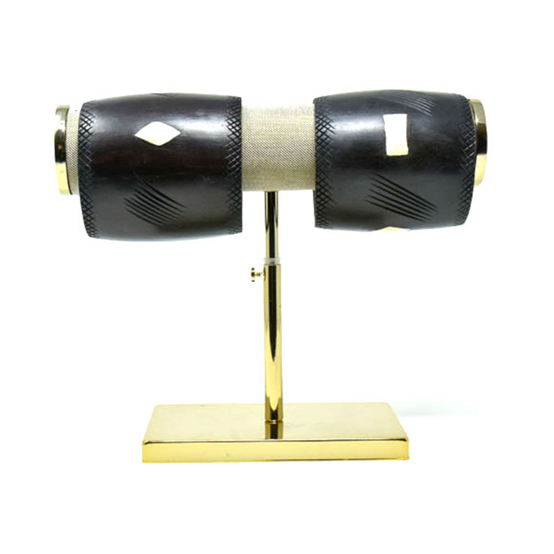 Ebony and Horn Bangle-1