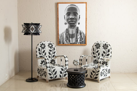 OMO_28 Arbore Woman Framed Canvas | Omo Valley, Ethiopia-2