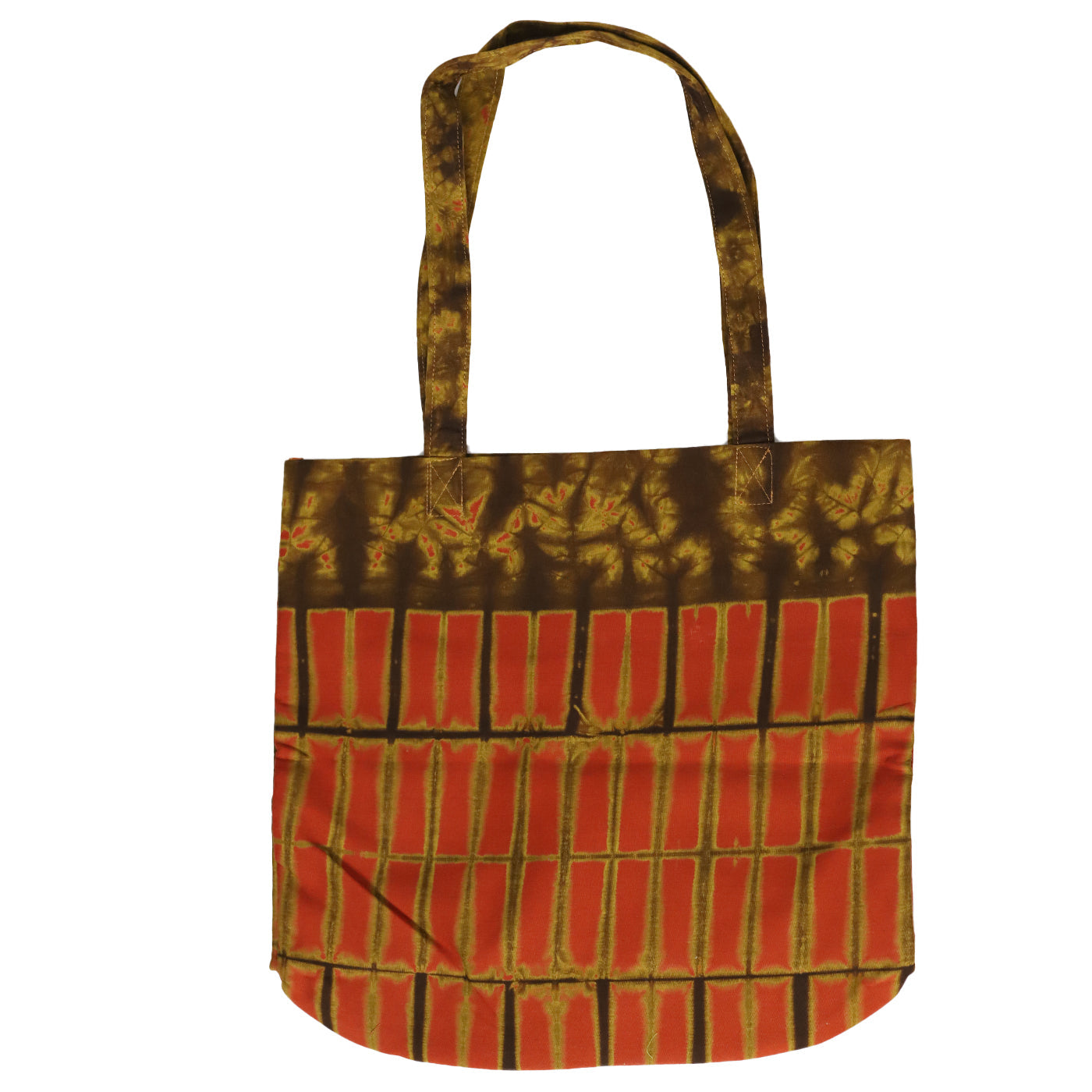 Tie Dye Tote Bag - Burnt Orange-0