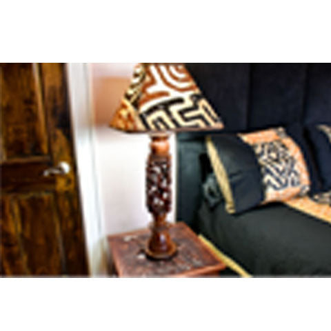 Kuba Bedspread Set Black 01-3