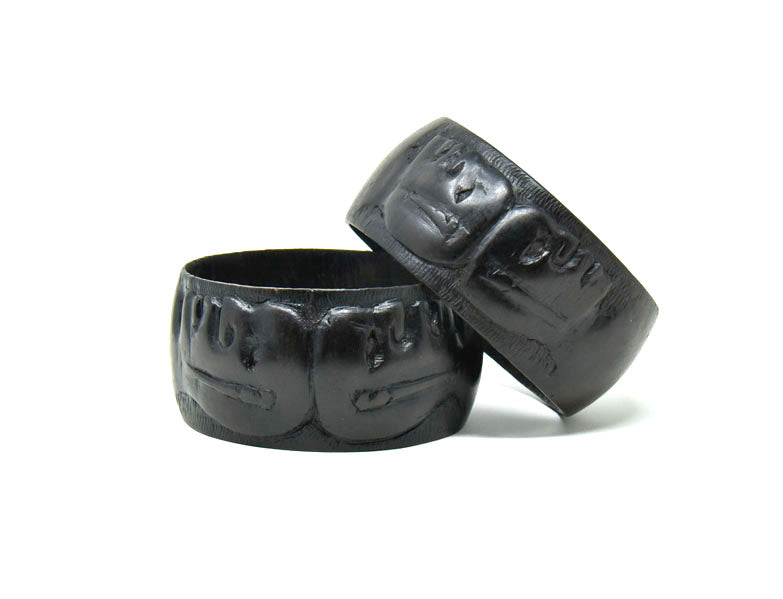 Ebony Face Bangle 01-0
